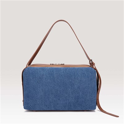 2025 Blue Denim Shoulder Handbag for Women